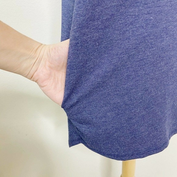 Dolan Color Blocked Pocketed Tunic Dress - Picture 4 of 8